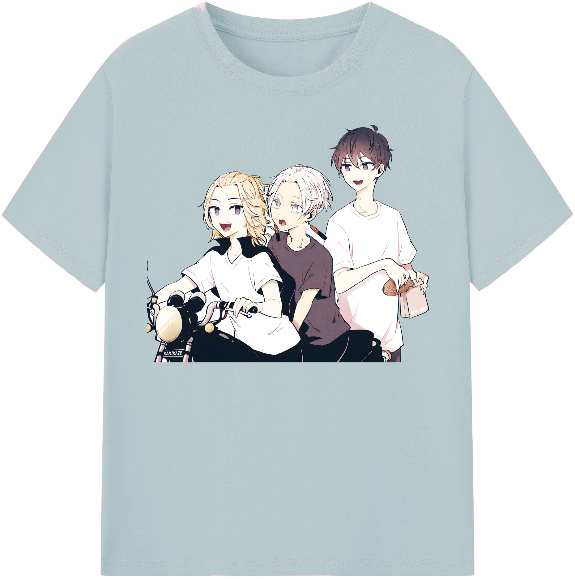 （画像用） 東京リベンジャーズ Tokyo Revengers 綿100％半袖Tシャツ（フロントプリント）